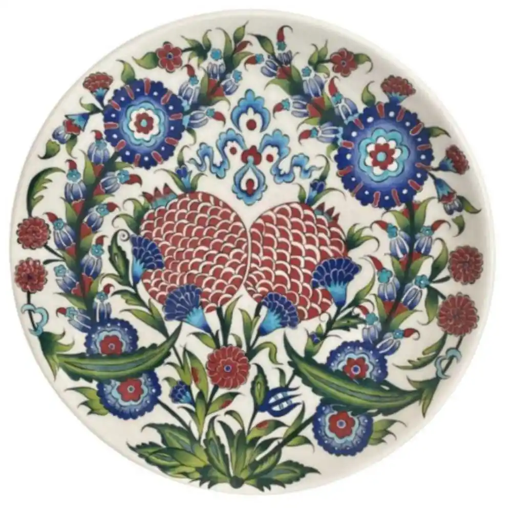 Çini Duvar Tabağı ile Dekorasyonda Geleneksel Estetik ve Modern Şıklık