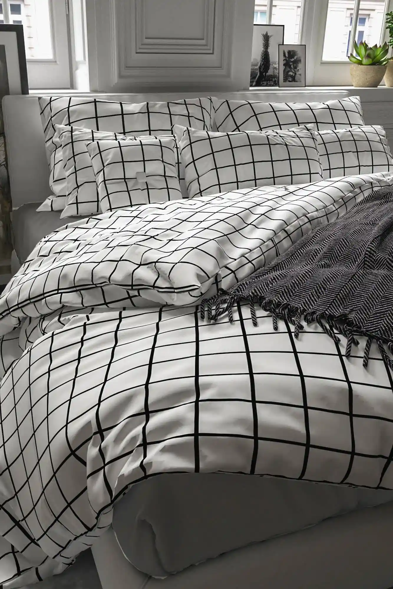 Çizgili Nevresim Takımı ile Yatak Odası Dekorasyonunu Canlandırmanın Yolları