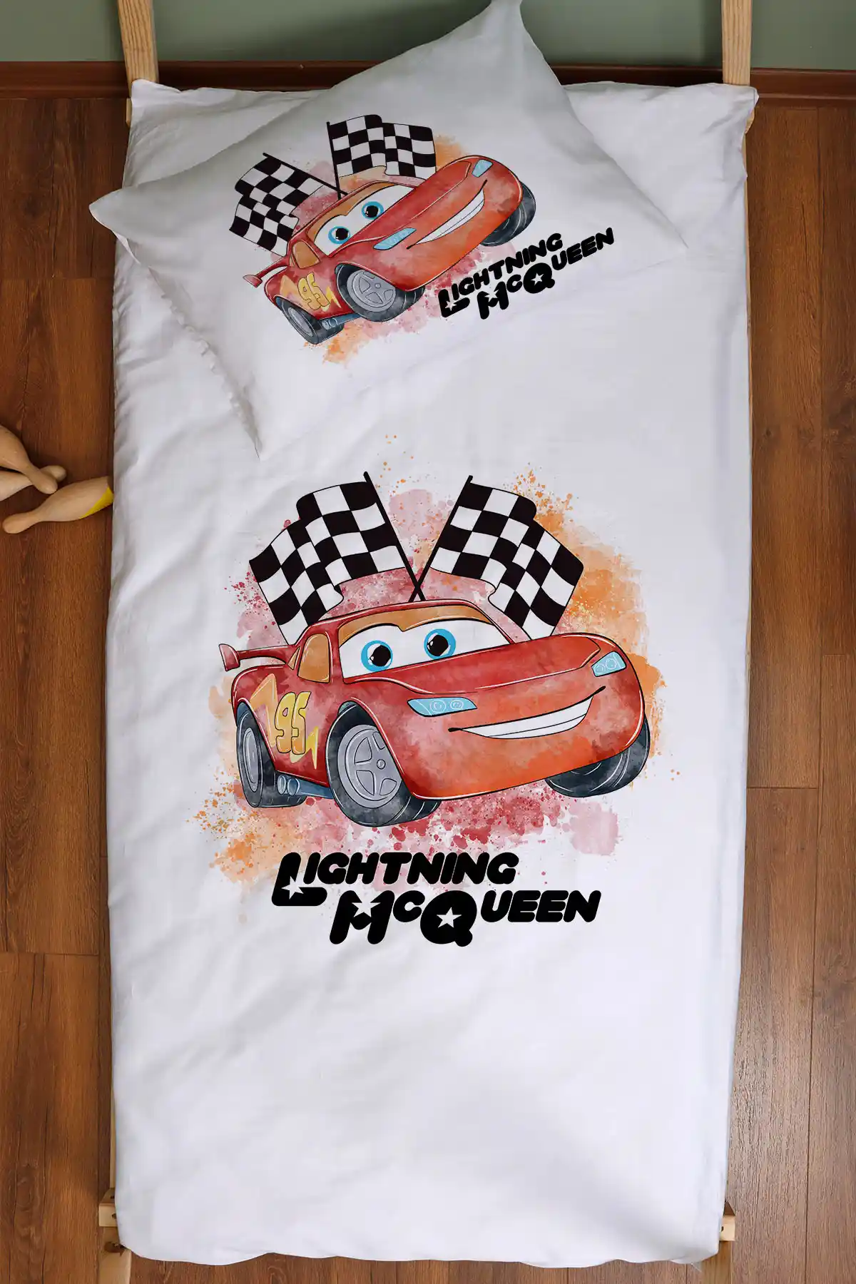 Çocuk Odası Dekorasyonunda Şimşek McQueen Temalı Nevresim Takımları Özellikleri ve İpuçları