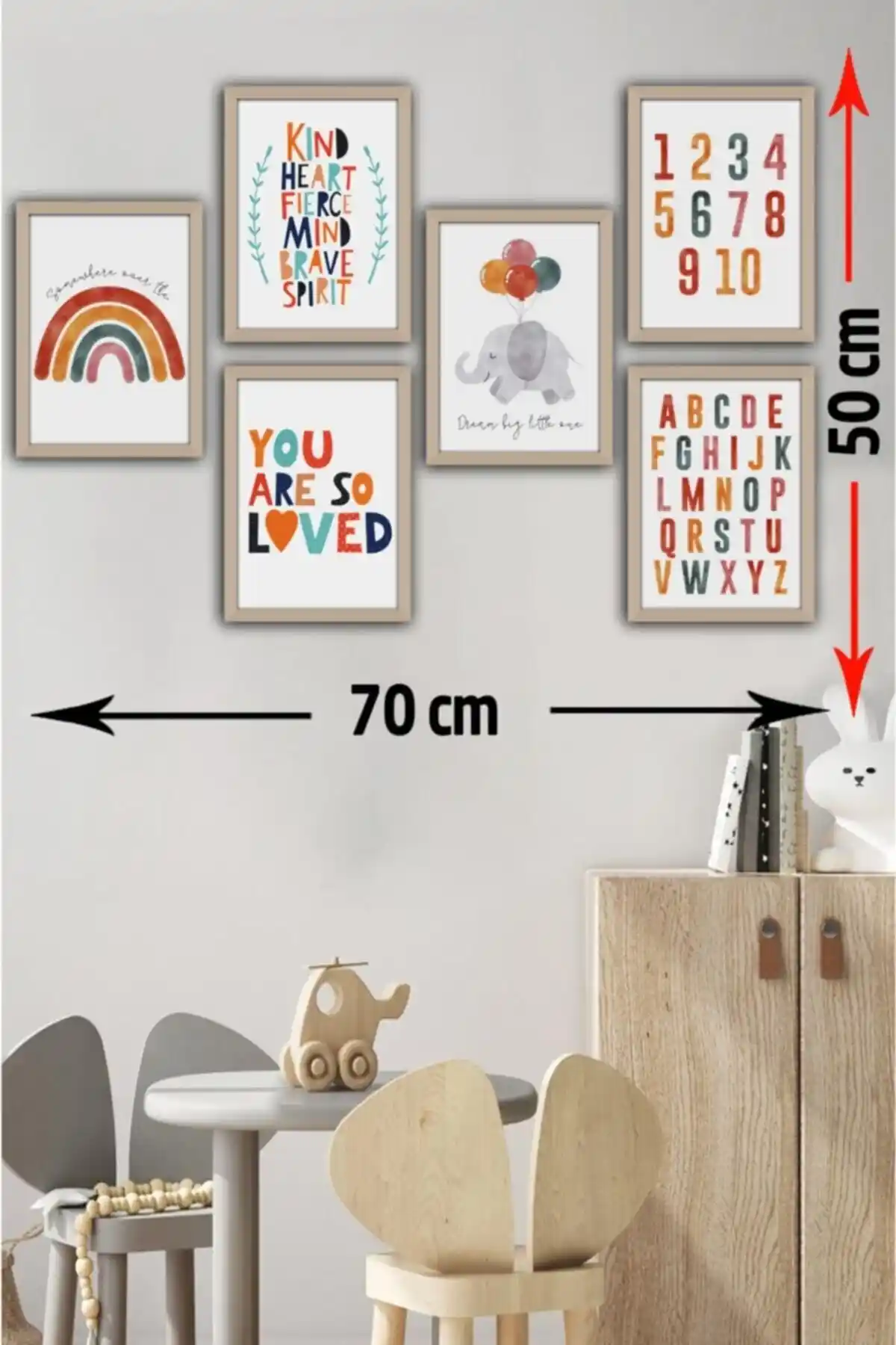 Çocuk Odası Tablo Modelleri ve Dekorasyon İpuçlarıyla Renkli Alanlar Yaratın