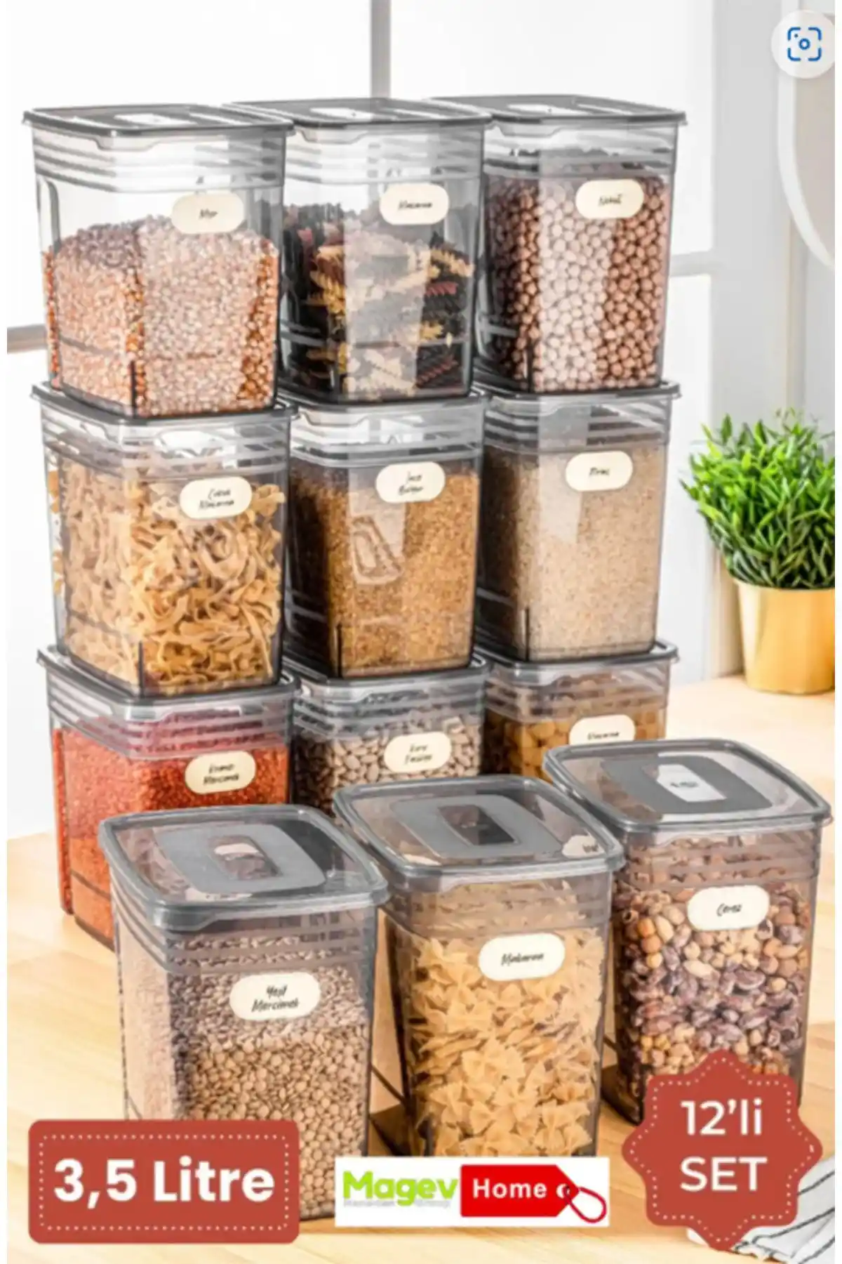 Çoklu Saklama Kabı ile Modern ve Şık Dekorasyon Çözümleri