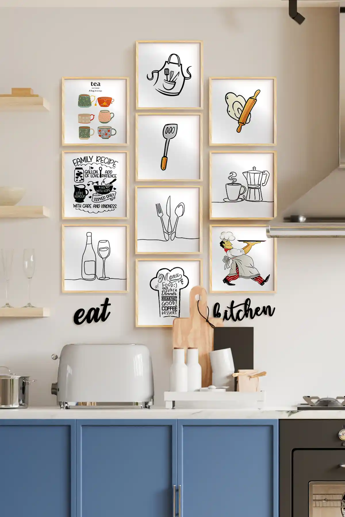 Çoklu Tablo Dekorasyonu ile Mekanlara Şıklık ve Kişisel Dokunuş Katma Rehberi