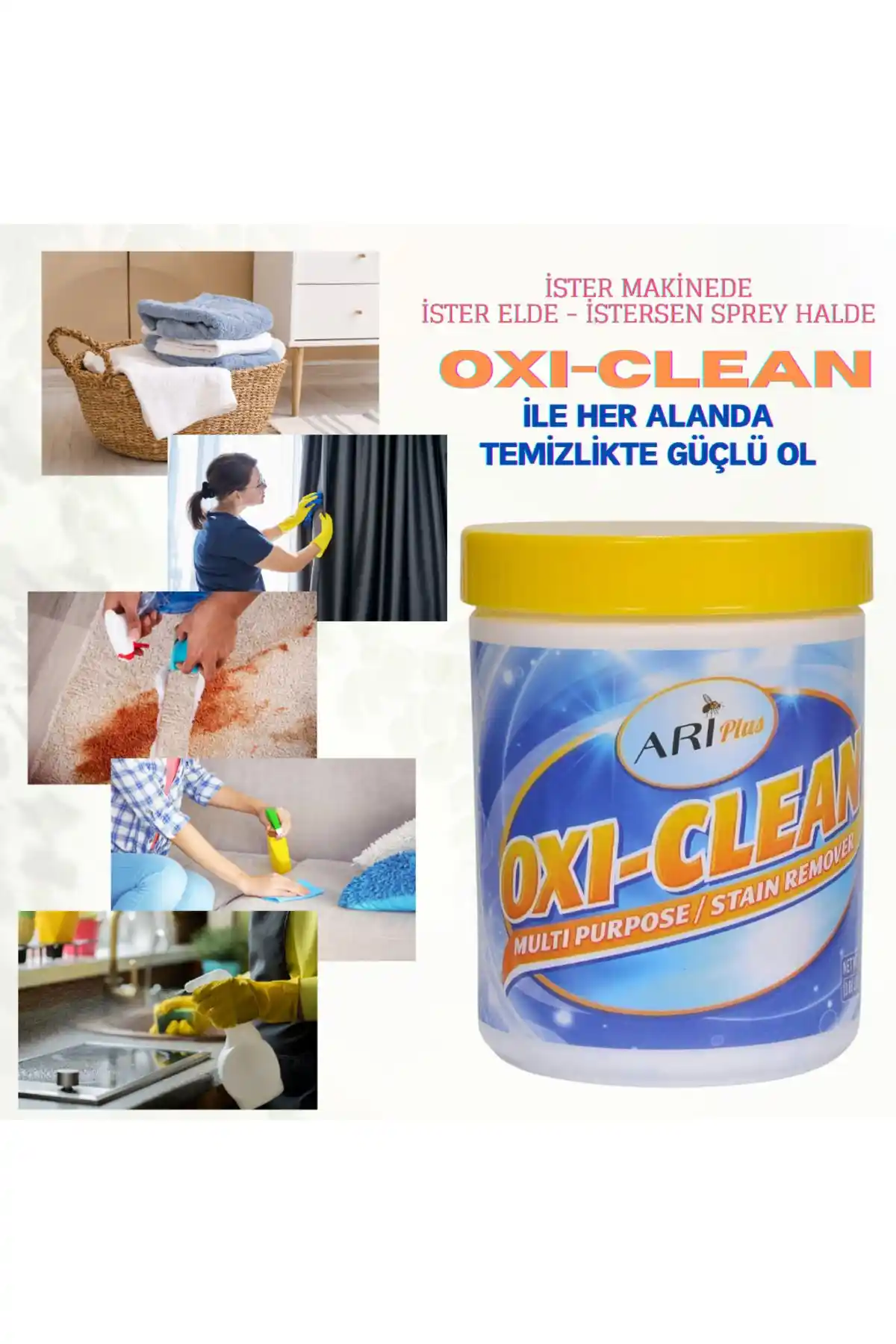 Dekorasyonda Kullanılan Oksijenli Leke Çıkarıcıların Özellikleri ve Temizlikteki Avantajları