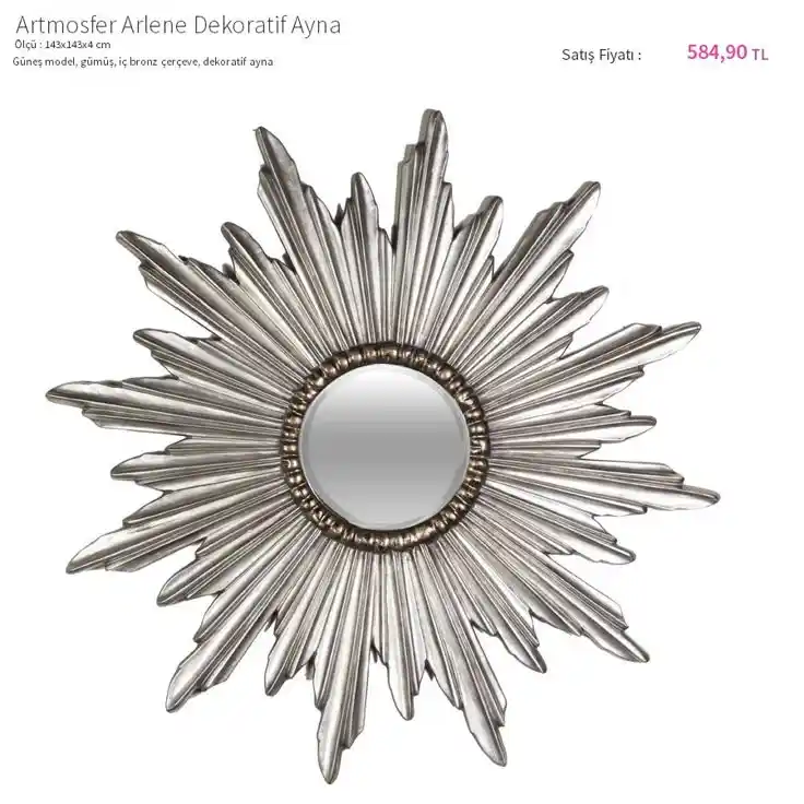 Dekorasyonda Şık Aynalar: Estetik ve İşlevselliği Bir Arada Sunan Seçenekler