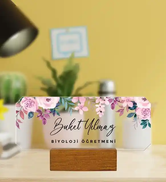 Dekorasyonda Şıklık ve Anlamı Yansıtan Kişiye Özel İsimlikler