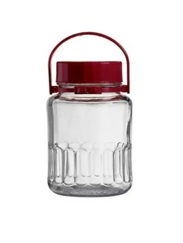 Ev Dekorasyonunda Şıklık ve İşlevsellik Sunan Paşabahçe Kırmızı Kapaklı Kavanoz