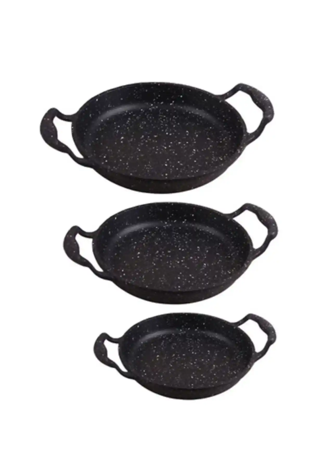 Granit Üçlü Sahan Setleri ile Modern ve Dayanıklı Mutfak Dekorasyonu Çözümleri