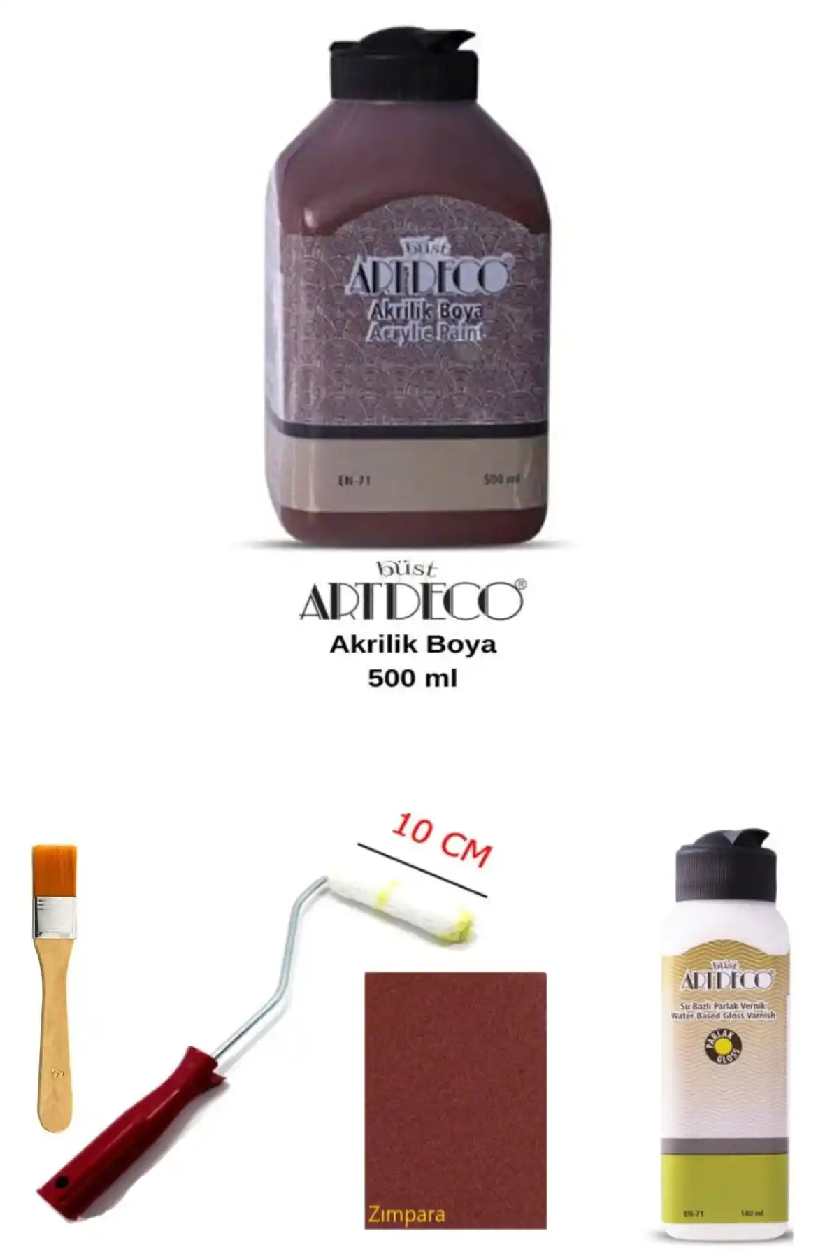 Kahverengi Mobilya Boyası ile Dekorasyonun Zarif ve Sıcak Dokunuşları