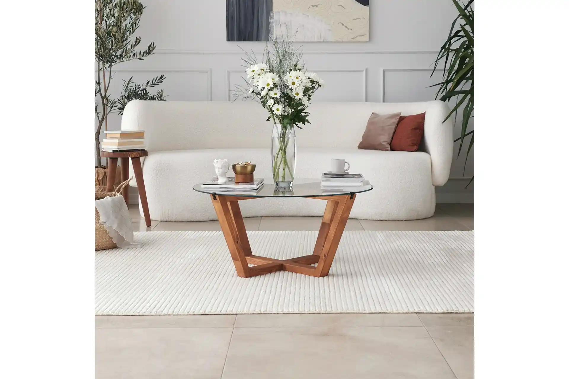 Lotus Orta Sehpa ile Modern ve Şık Dekorasyonun Anahtar Parçası