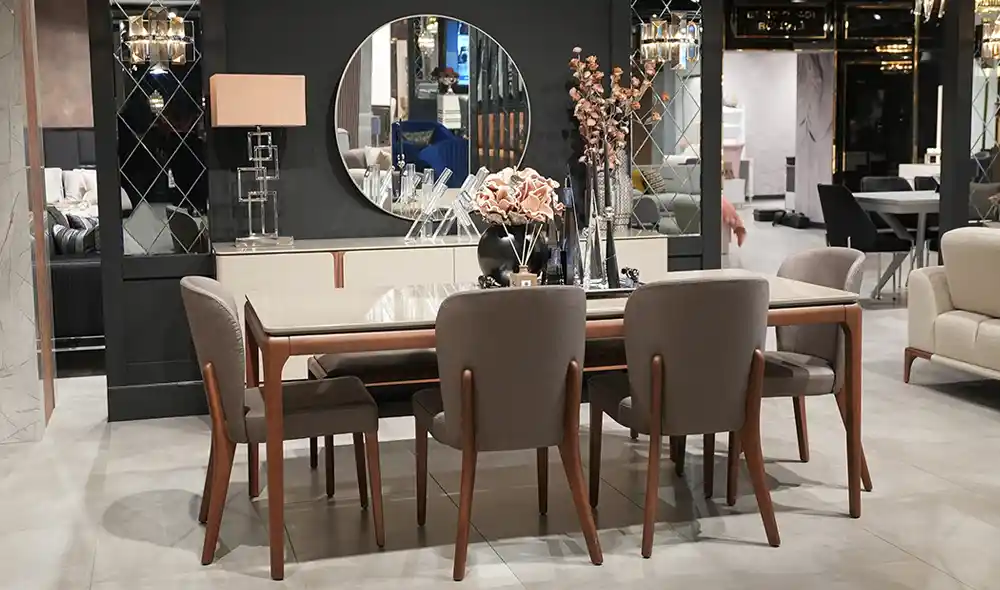 Lüks Yemek Odası Dekorasyonu: Zarafet ve Konforun Mükemmel Buluşması