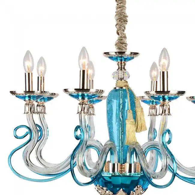 Mavi Avize ile Dekorasyonunuza Modern ve Şık Dokunuşlar Katın