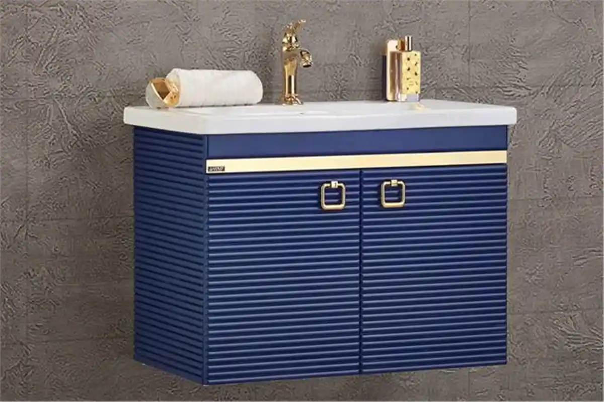 Mavi Banyo Dolabı ile Modern ve Ferah Bir Banyo Dekorasyonu Yaratma Rehberi