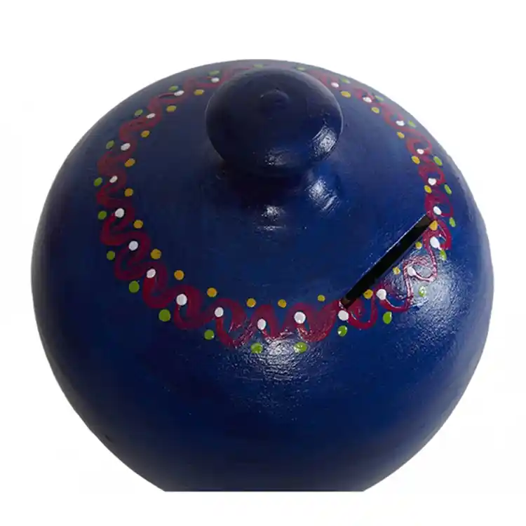 Mavi Kumbara Dekorasyonunda Sakinlik ve Şıklığın Anlamlı Kullanımı