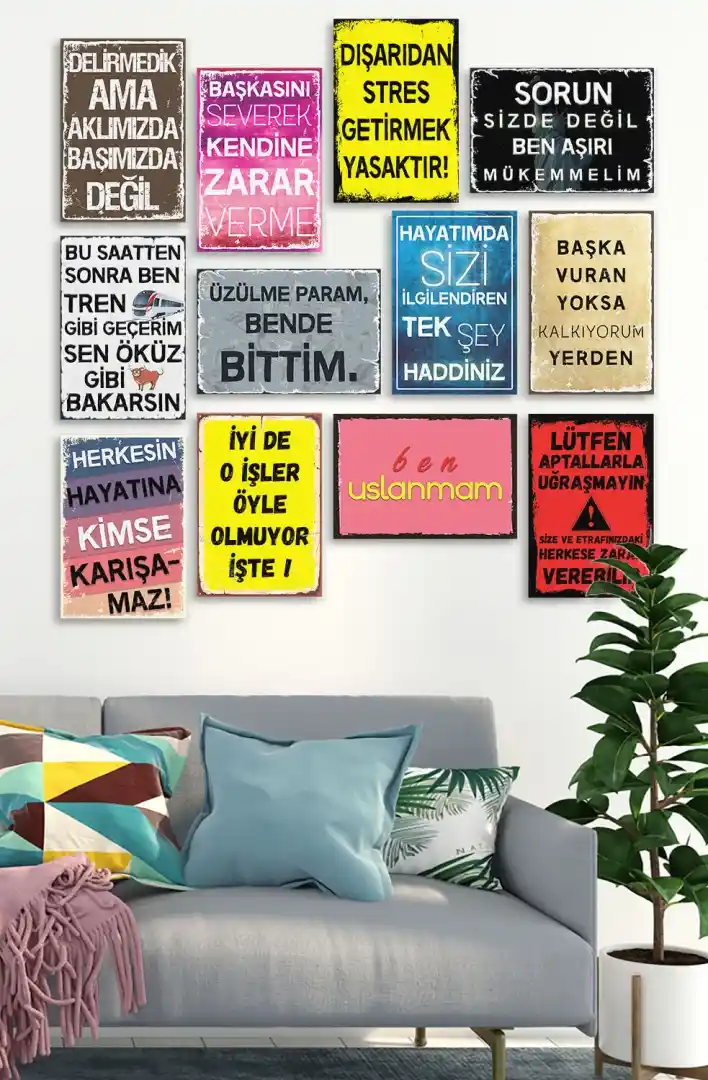 MDF Tablo Setleri ile Modern ve Ekonomik Dekorasyon Çözümleri