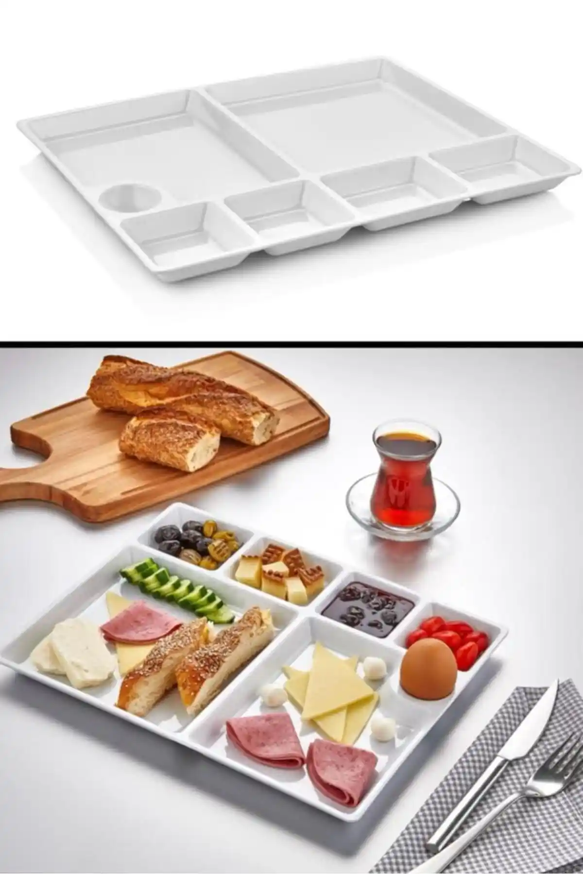 Melamin Kahvaltı Tabağı: Modern ve Dayanıklı Dekoratif Mutfak Parçası
