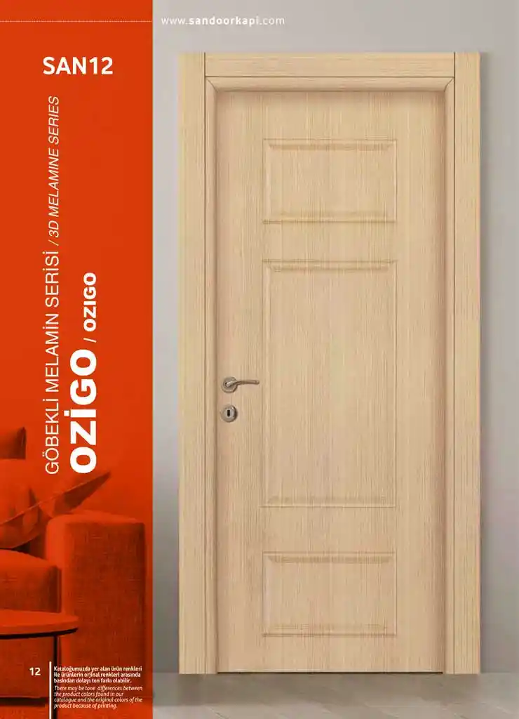 Melamin Kapılar: Dayanıklı ve Estetik İç Mekan Dekorasyon Çözümü