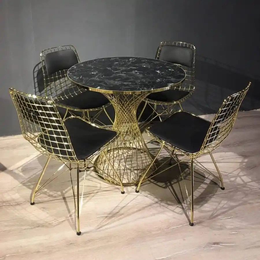 Metal Masa Sandalye Takımıyla Dekorasyonunuza Modern ve Dayanıklı Bir Dokunuş