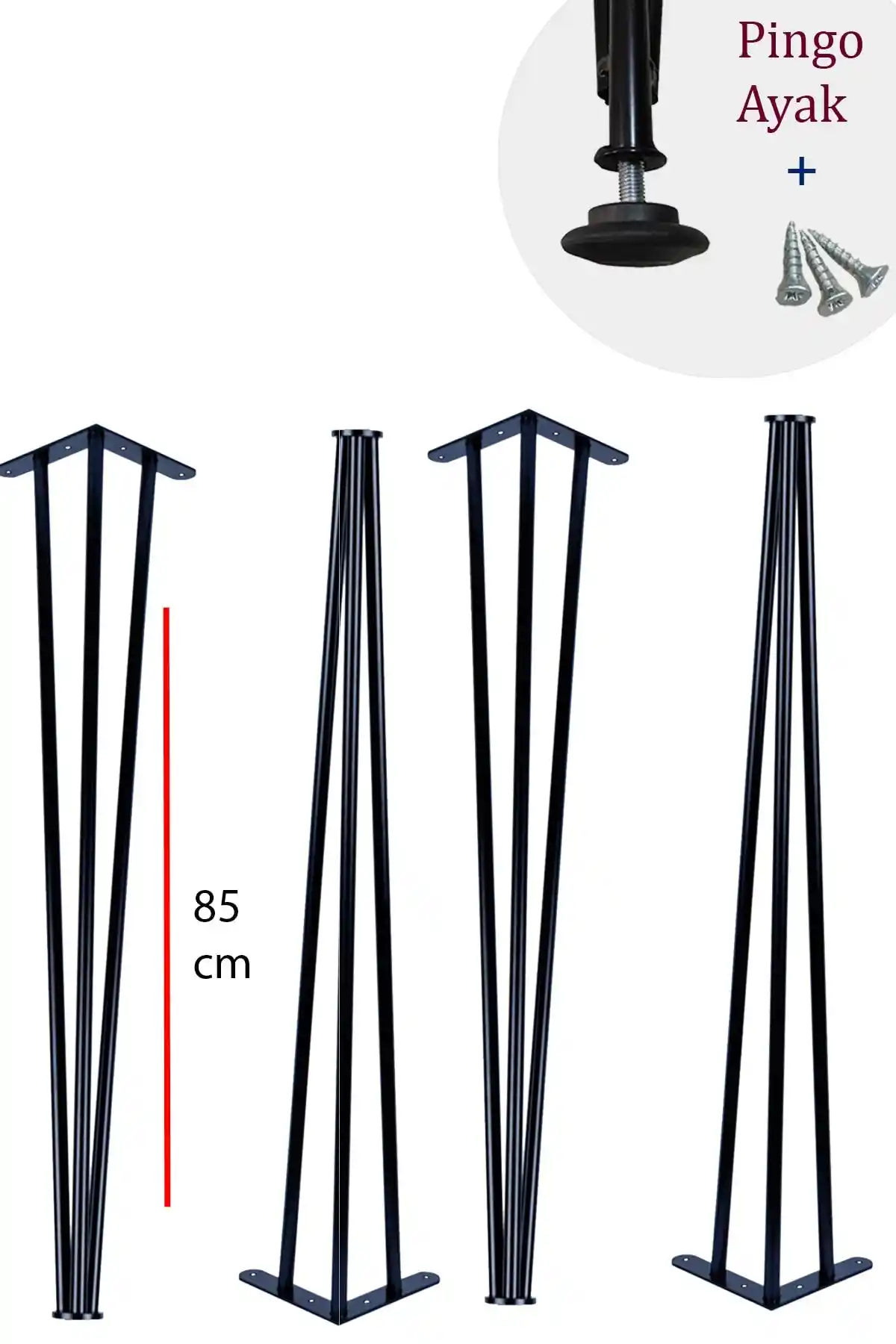 Metal Profil Ayaklar ile Dekorasyonda Endüstriyel ve Modern Dokunuşlar