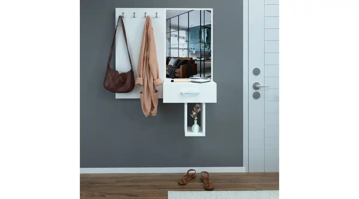 Mini vestiyerlerle fonksiyonellik ve estetiği bir arada sağlayan dekorasyon çözümleri