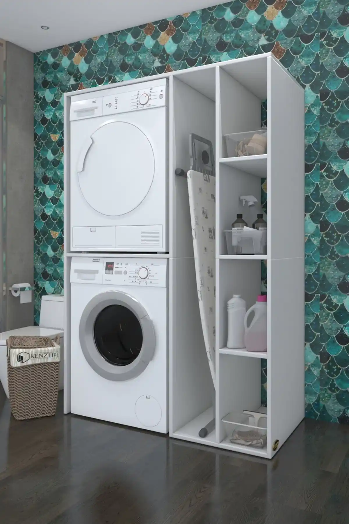 Modern Çamaşır Kurutma Dolabı Seçenekleri ve Dekorasyona Katkıları