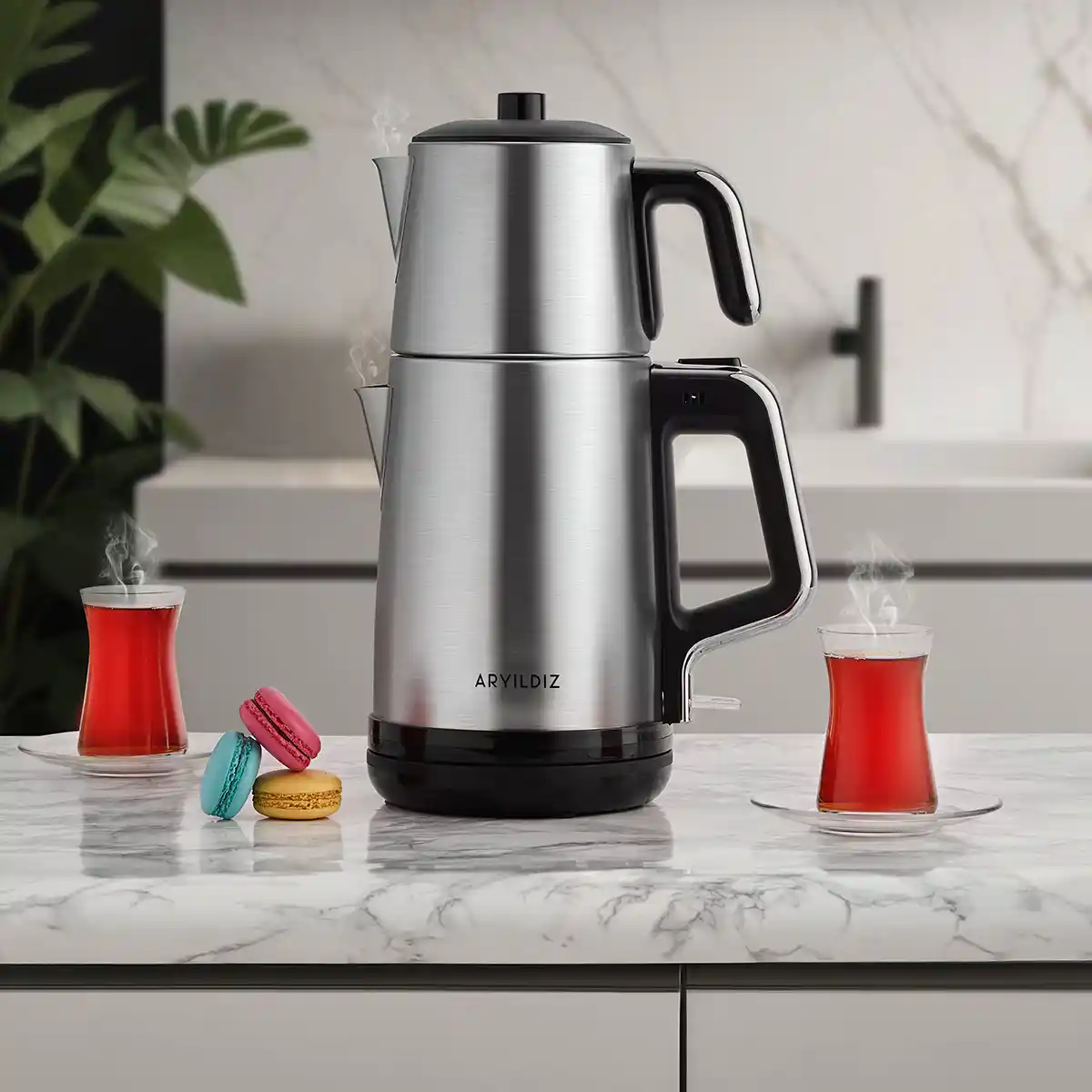 Modern Dekorasyonda Estetik ve Dayanıklı Inox Çay Makinesi Seçenekleri