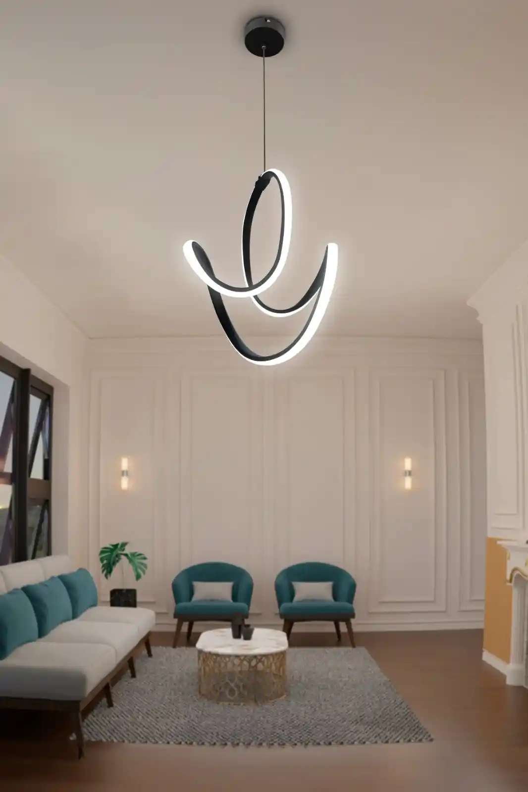 Modern Koridor Avizeleri ile Dekorasyonda Şıklık ve Fonksiyonellik Yaklaşımı