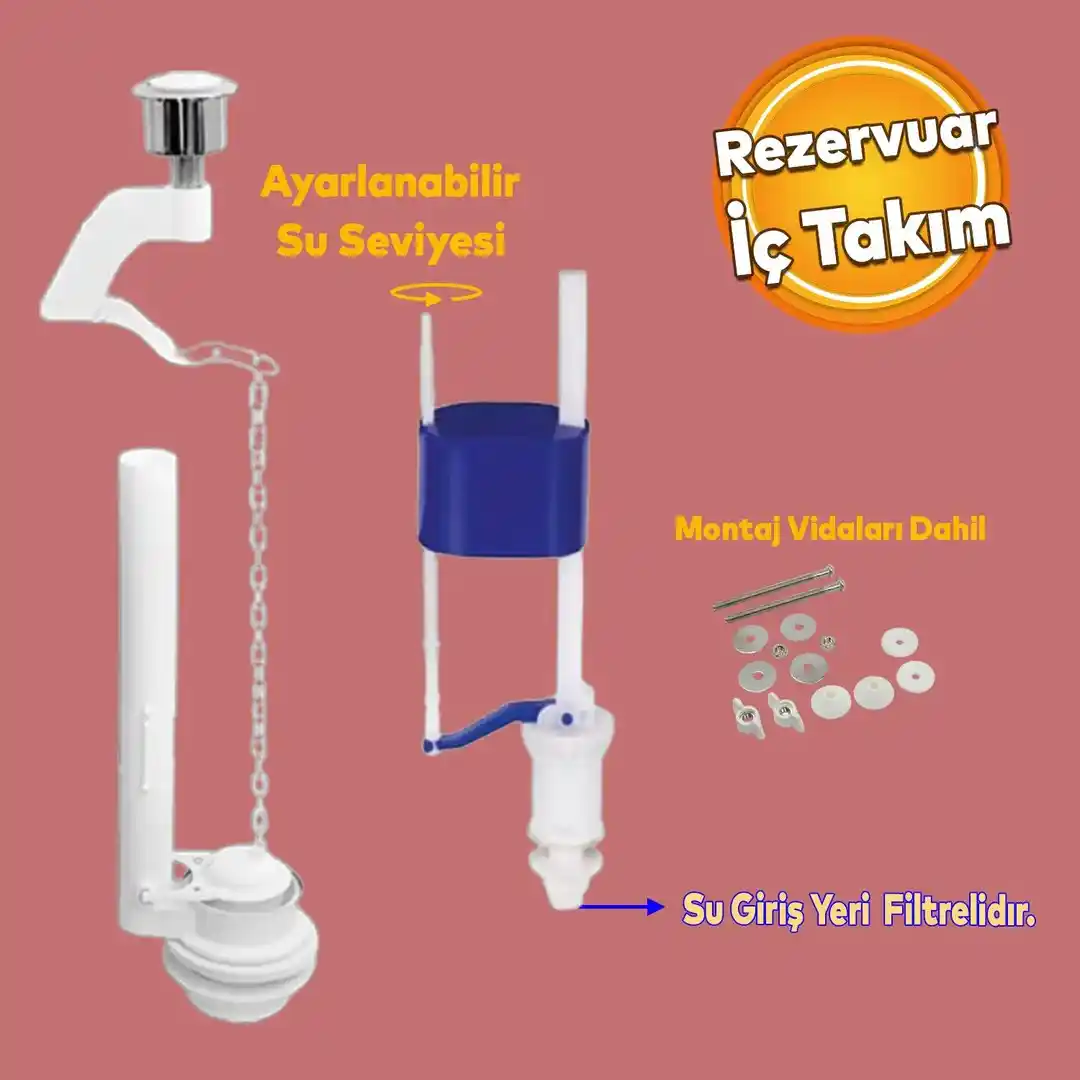 Modern Sifon İç Takımları ile Banyo ve Tuvalet Dekorasyonunu Geliştirin