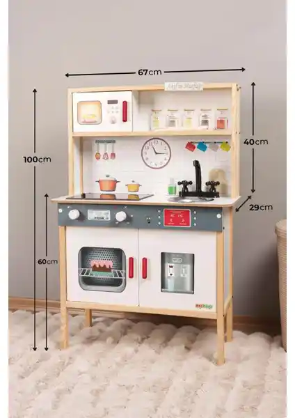 Montessori Mutfak Oyuncaklarıyla Dekorasyonda Estetik ve Eğitici Çözümler
