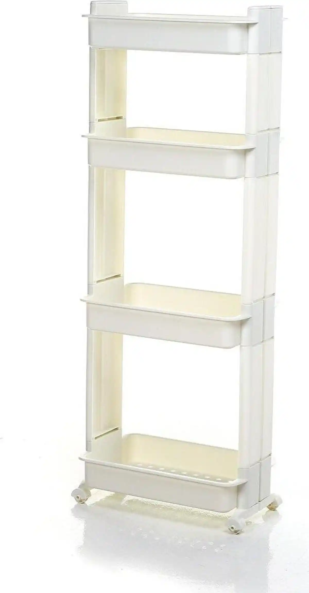 Motek Tekerlekli Organizer Raf 4'lü: Çok Yönlü ve Şık Depolama Çözümü