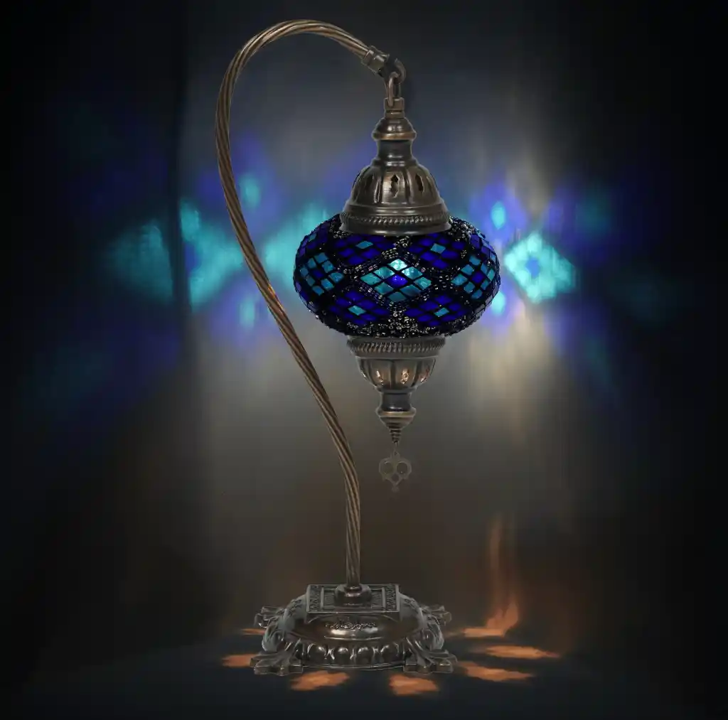 Mozaik Abajur Dekorasyonda Estetik ve Fonksiyonelliğin Birleşimi