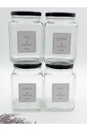 Mutfak Dekorasyonunda Çay ve Tuz Kavanozlarının Estetik ve İşlevsel Kullanımı