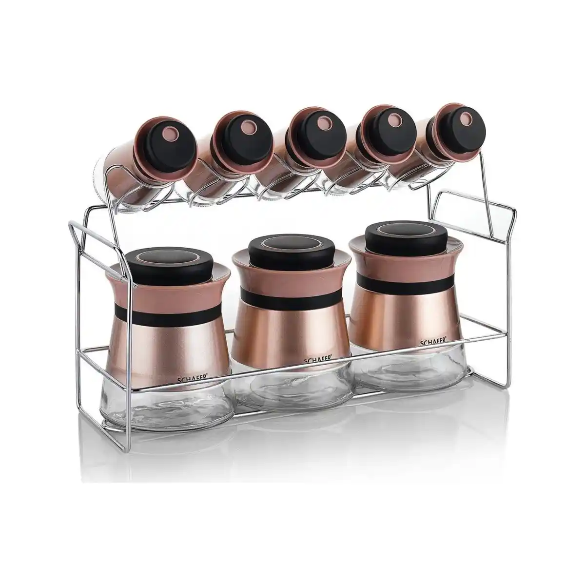 Mutfak Dekorasyonunda Estetik ve İşlevselliği Bir Arada Sunan Rose Baharat Takımları