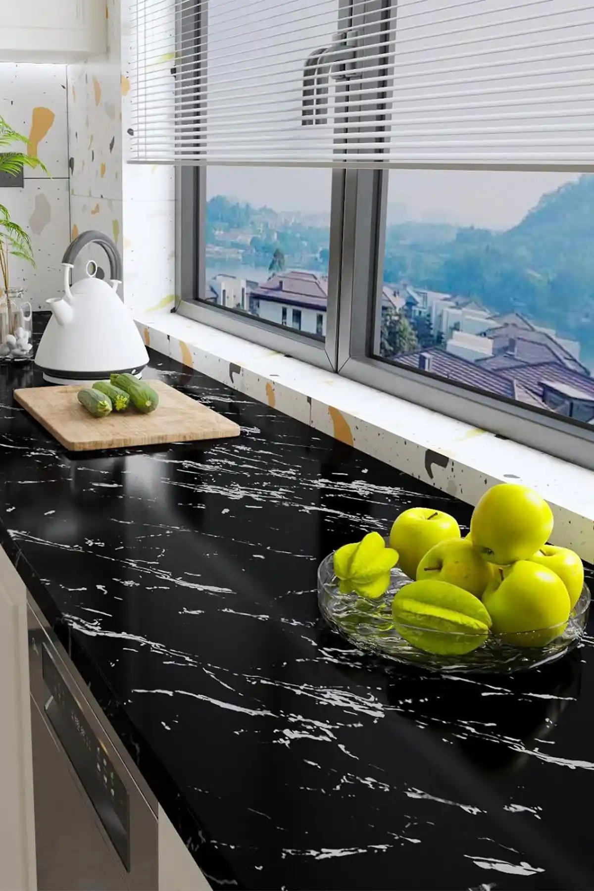 Mutfak Dekorasyonunda Mermer Kaplama: Estetik ve Dayanıklılık İçin En İyi Seçenekler