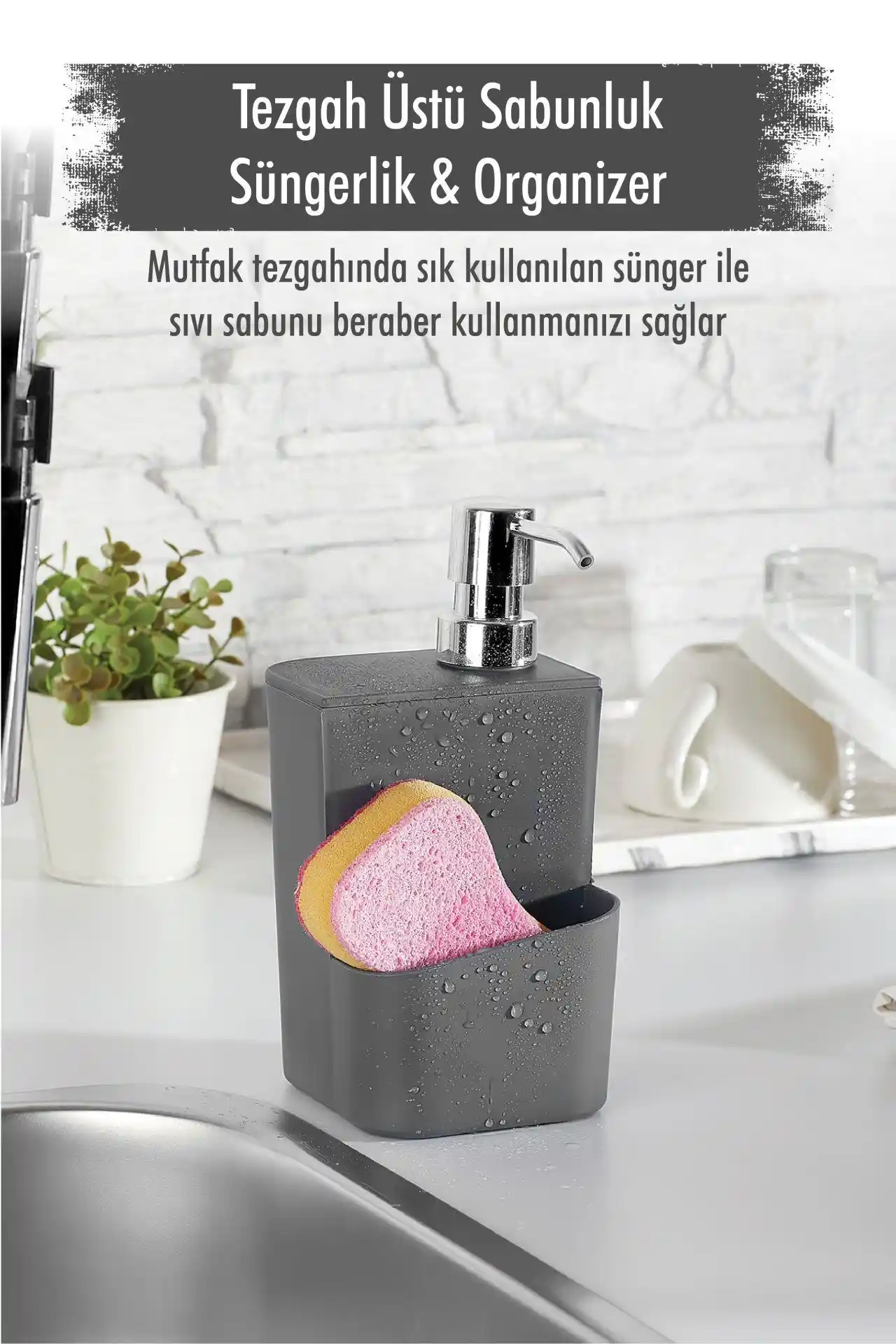 Mutfak Dekorasyonunda Pratiklik ve Estetik İçin Tezgah Üstü Süngerlik Seçenekleri