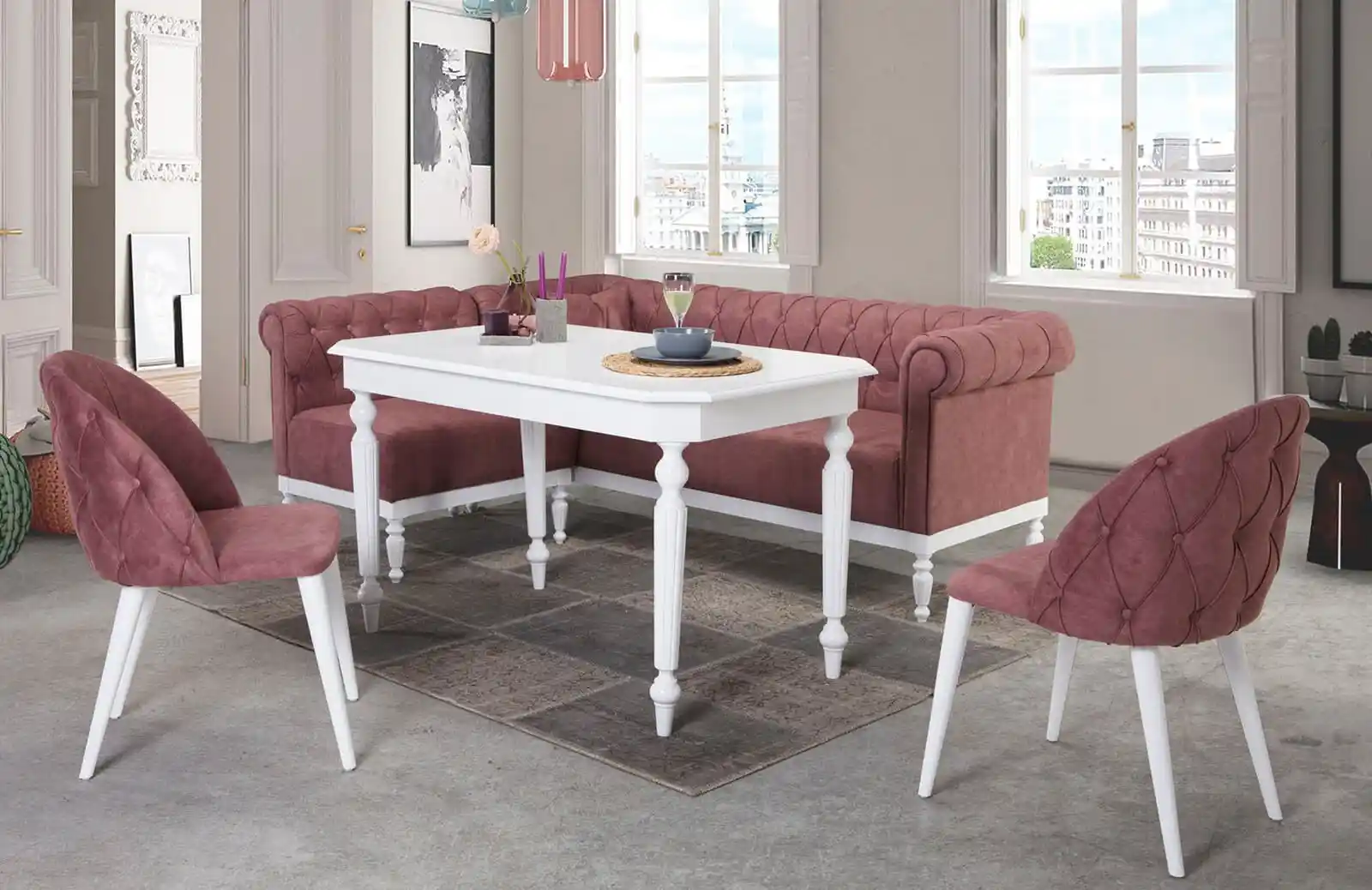 Mutfak Dekorasyonunda Şıklık ve Fonksiyonellik İçin Doğru Yemek Masası Takımı Seçimi