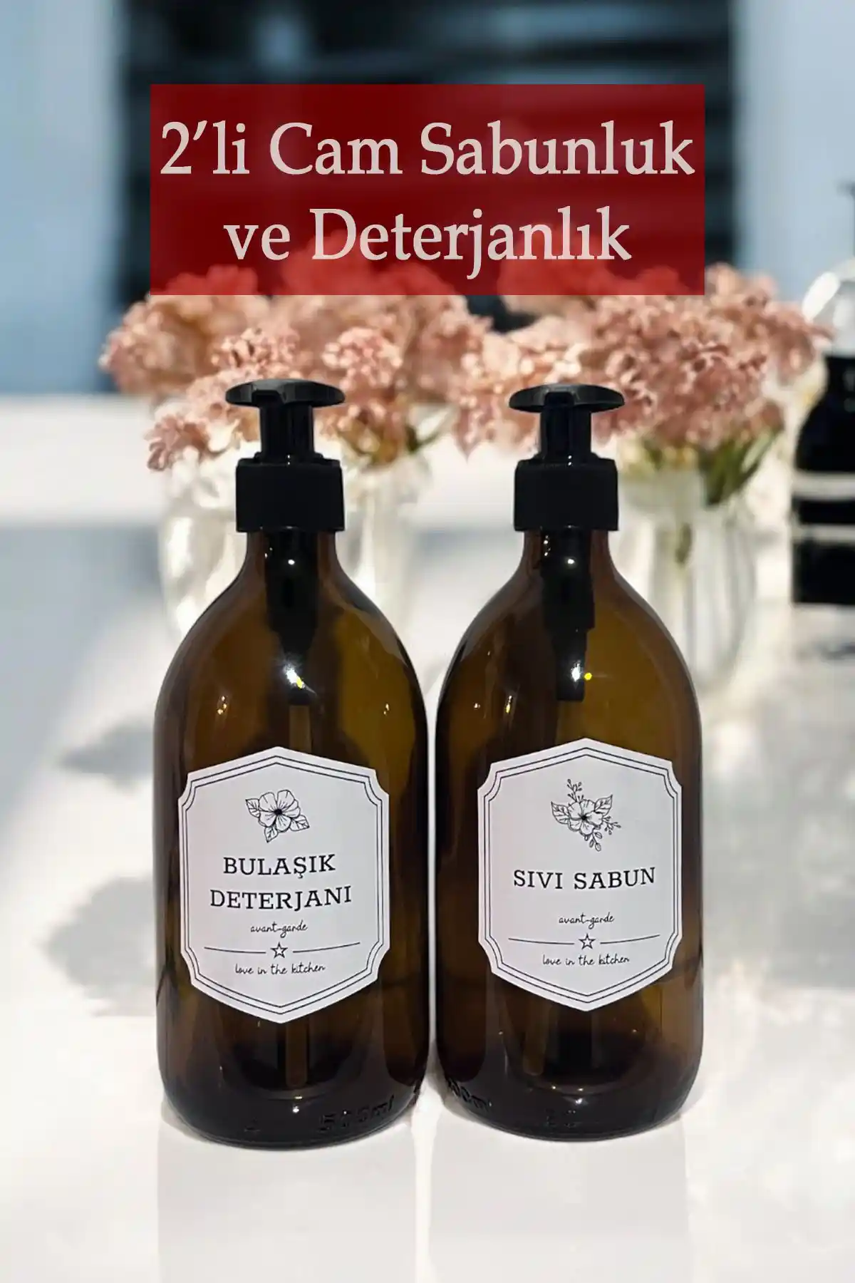 Mutfak Dekorasyonunda Şıklık ve Fonksiyonellik Sağlayan Sıvı Deterjanlık Seçenekleri