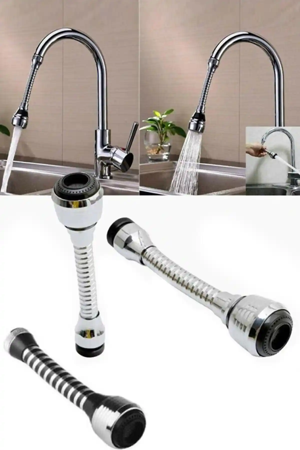 Mutfak Dekorasyonunda Şıklık ve Fonksiyonellik Sunan Musluk Başlığı Seçenekleri