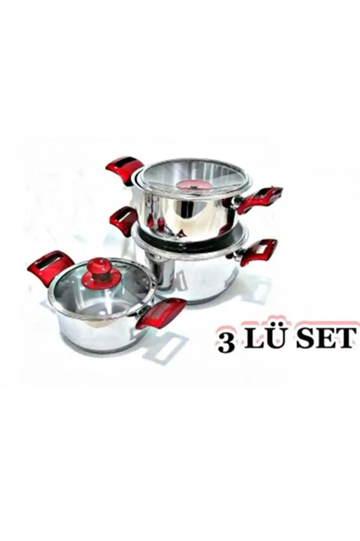 Mutfak Dekorasyonunda Şıklık ve İşlevselliği Bir Arada Sunan Üçlü Tencere Setleri