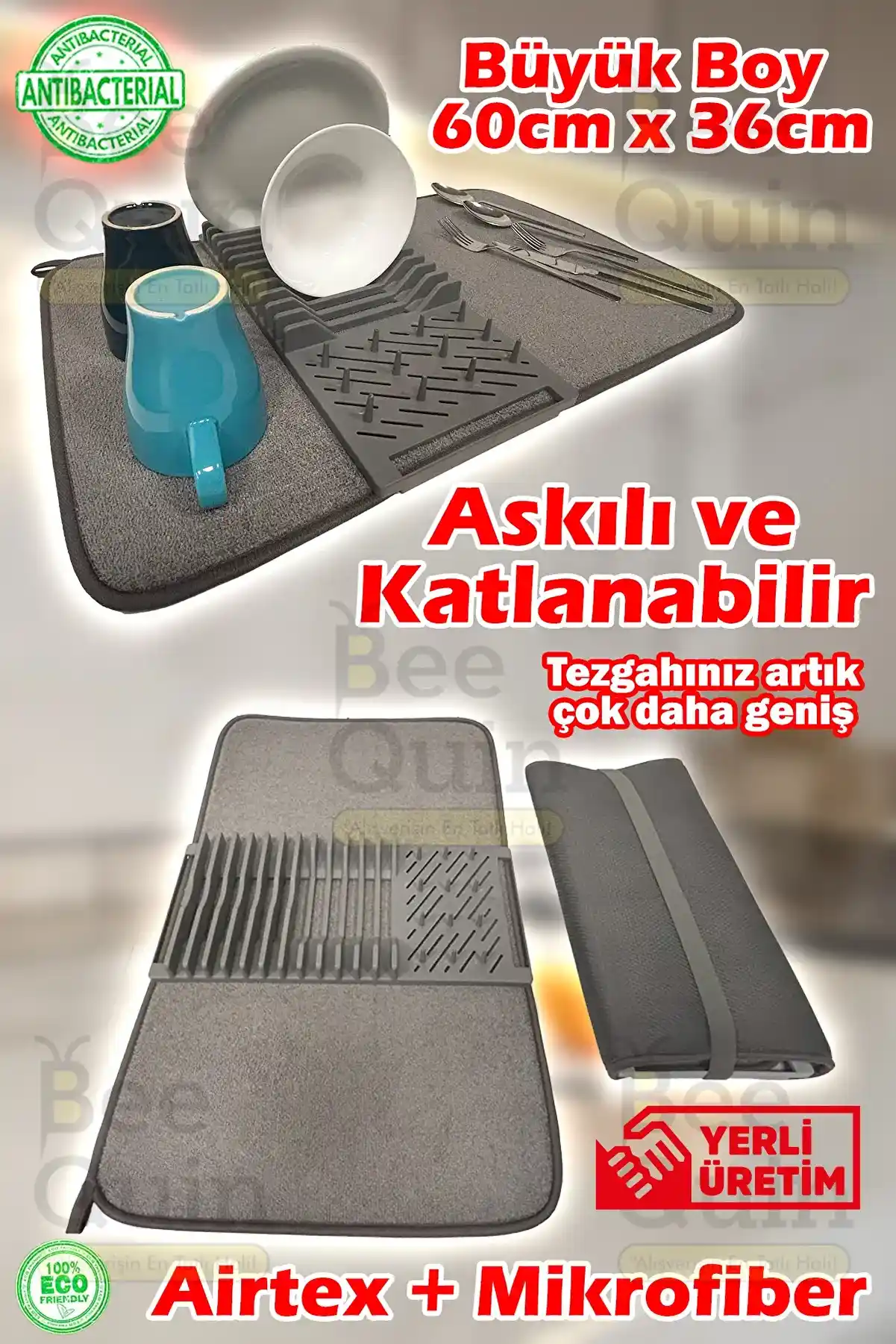 Mutfak Dekorasyonunda Su Emici Bulaşık Matlarının Estetik ve Fonksiyonel Rolü