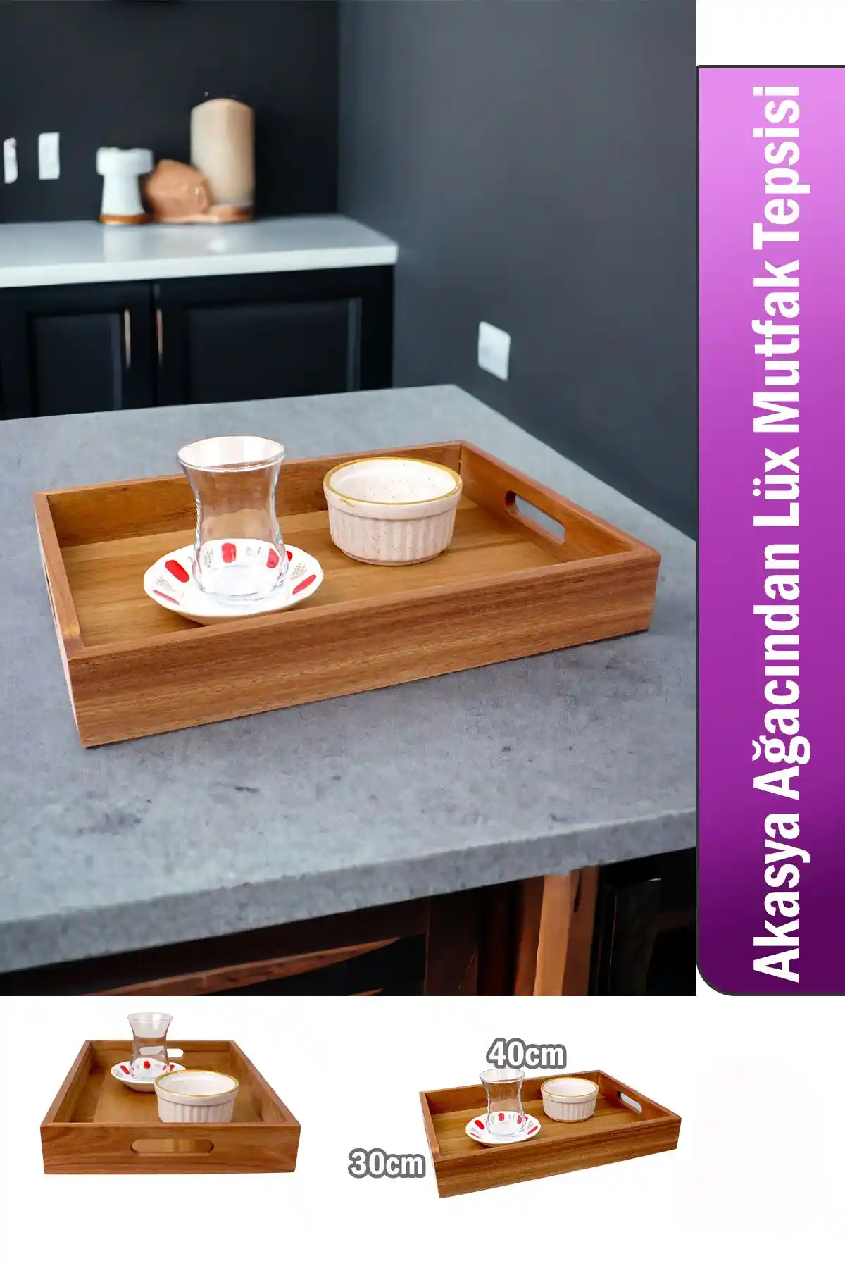 Mutfak Dekorasyonunu Tamamlayan Şık ve Fonksiyonel Tepsi Seçenekleri