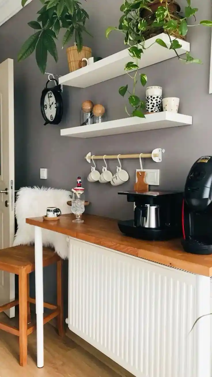 Mutfak Kahve Köşeleri: Şık ve İşlevsel Tasarımlarla Dekorasyonunuzu Zenginleştirin