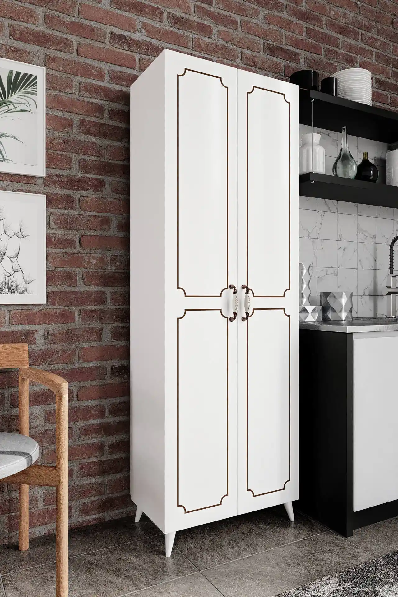 Mutfak Kavanoz Dolabı Dekorasyonunda Şıklık ve Fonksiyonellik Yöntemleri