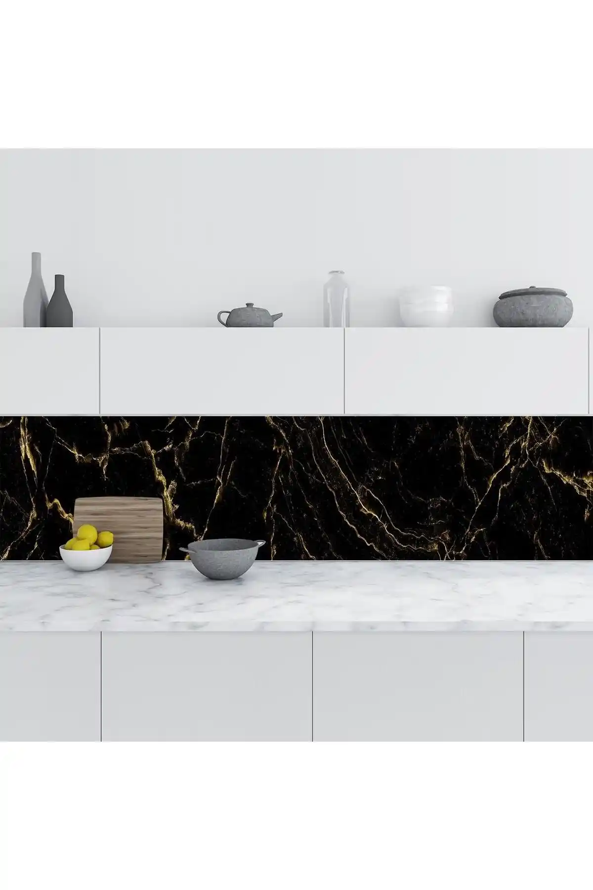 Mutfak Tezgah Arası Gold Renk Fayans Trendleri ve Dekorasyon İpuçları