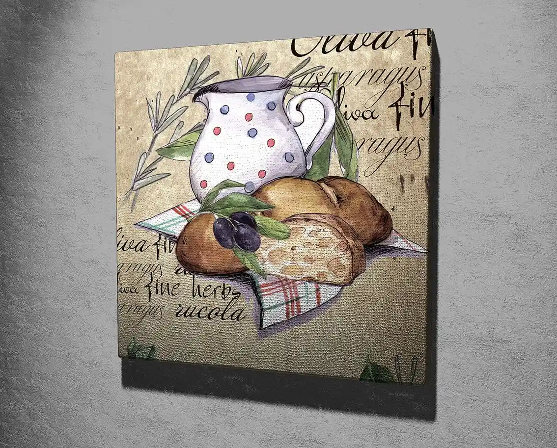 Mutfakta Kanvas Tablo Kullanımıyla Şık ve Kişisel Dekorasyon Yaratma Rehberi