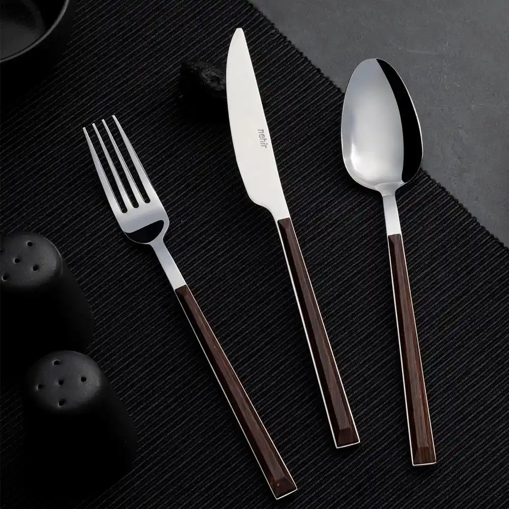 Nehir Çatal Kaşık Bıçak Seti ile Modern ve Şık Mutfak Dekorasyonu Çözümleri