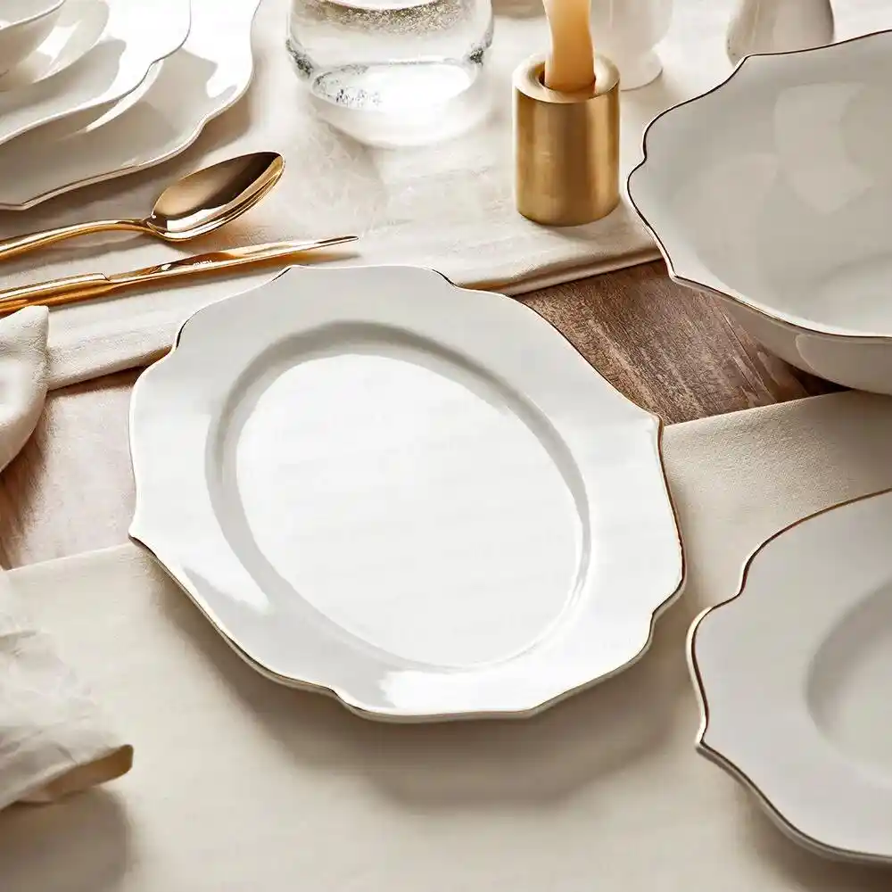 Nehir Porselen Yemek Takımı ile Zarif ve Şık Sofralar Yaratın