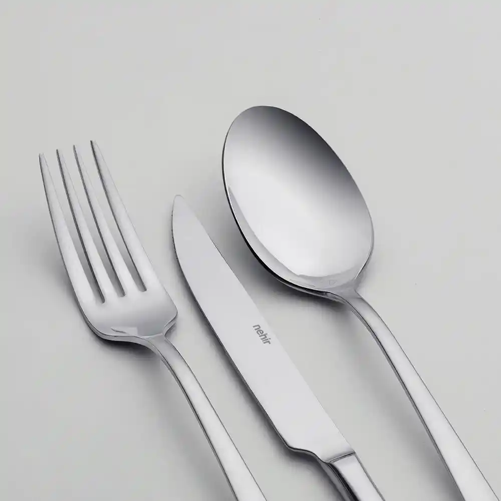 Nehir Temalı 6 Kişilik Çatal Kaşık Takımıyla Sofranıza Zarif Dokunuşlar Ekleyin