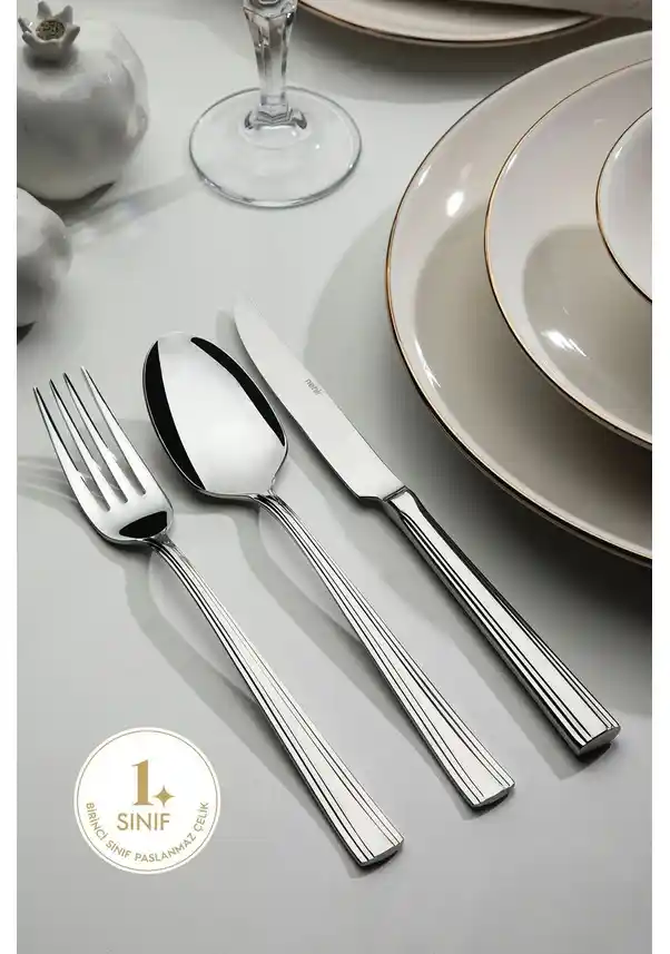 Nehir Temalı Çatal Bıçak Takımlarıyla Dekorasyonda Zarafet ve İşlevselliğin Buluşması