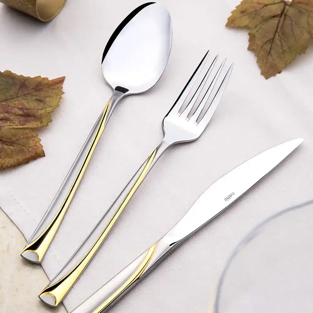 Nehir Temalı Çatal Kaşık Takımları ile Sofralarınıza Doğal Şıklık Katın