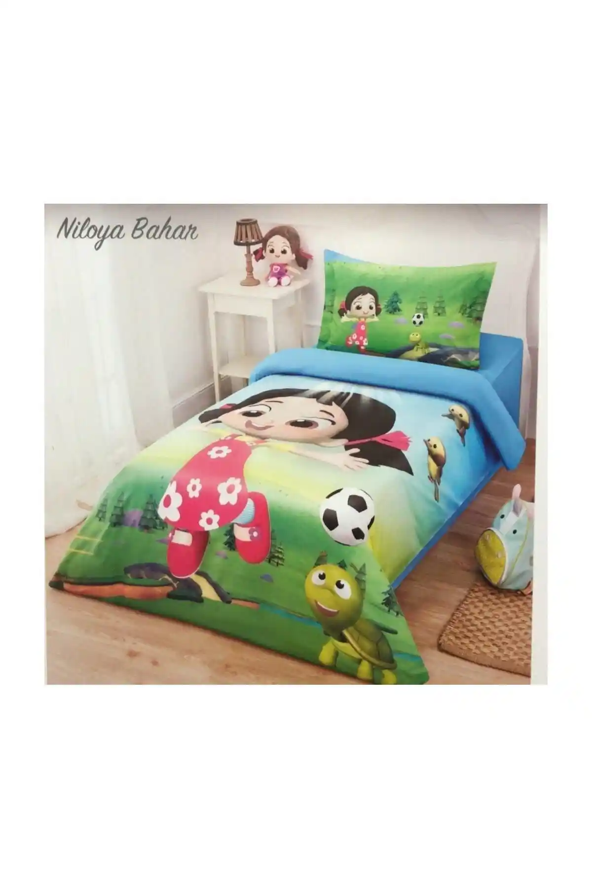 Niloya Temalı Nevresim Takımlarıyla Çocuk Odalarına Renkli ve Neşeli Dokunuşlar